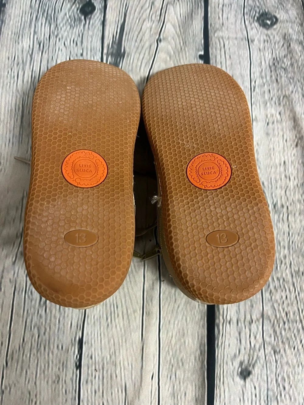 Livie and Luca tan Chukka boot size 13